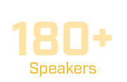 180+ Speakers